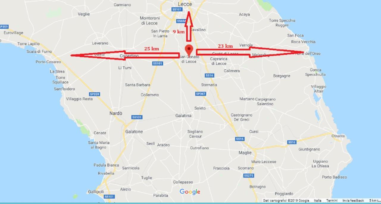 Maison Gigante San Donato di Lecce Dış mekan fotoğraf